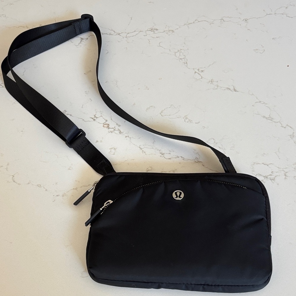 lululemon athletica Midnight Black Crossbody Bag